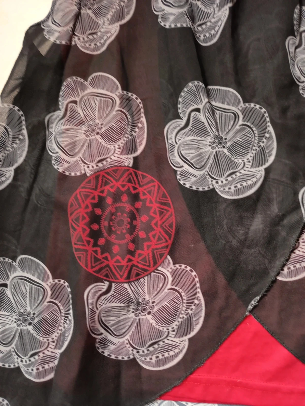 Túnica de gasa negra – photo 4
